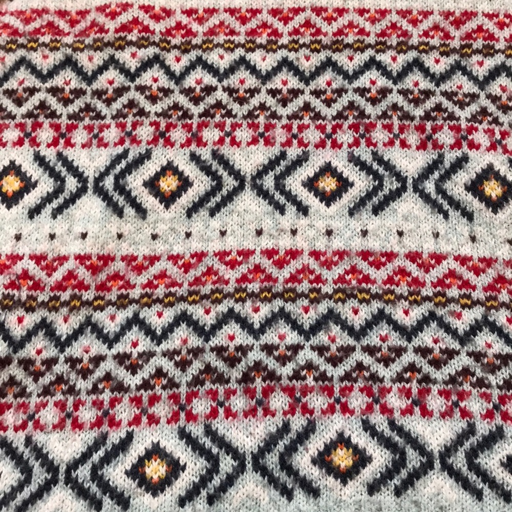 Blue Patterned Sweater - Picture 2 of 2